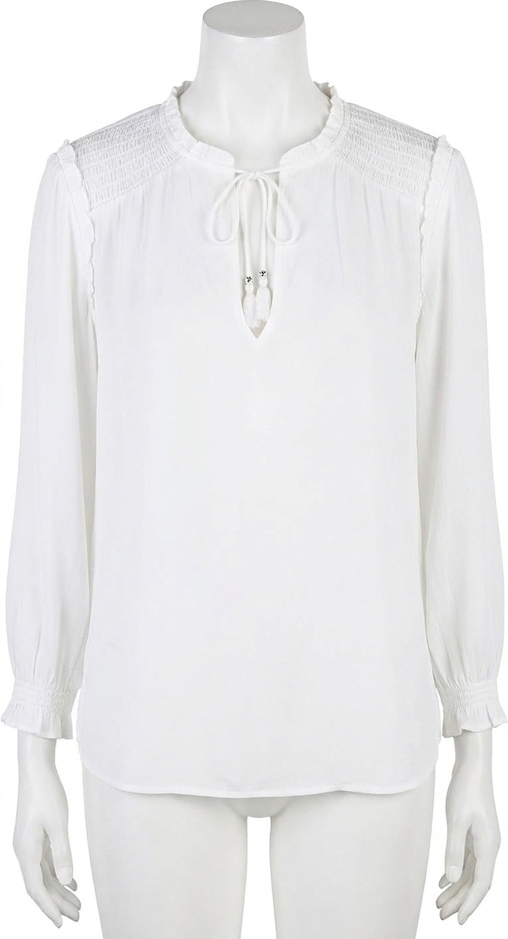 NEW PAIGE kaylynn top in white